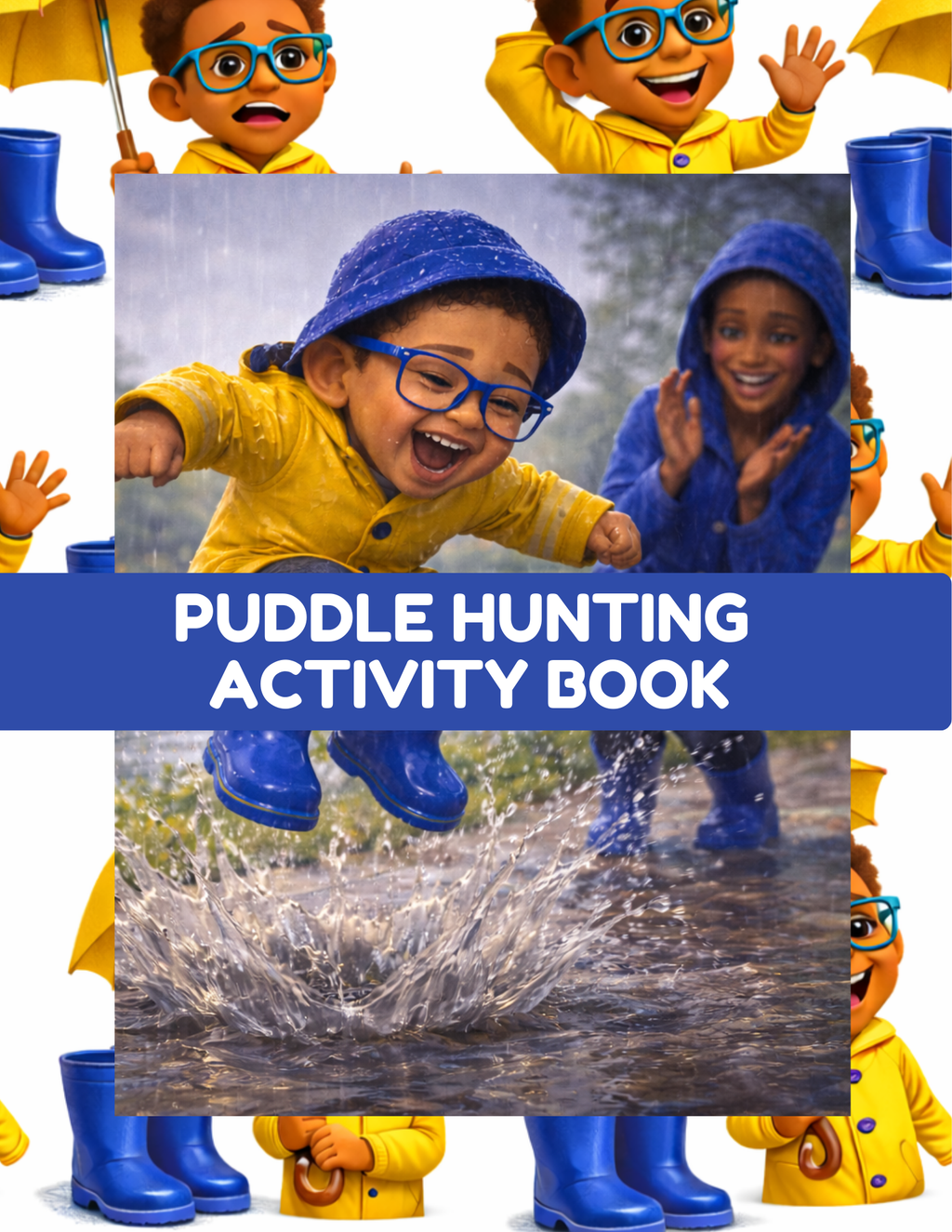 Puddle Hunting Activity Book