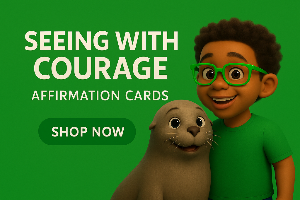 Affirmation Card Set- Seeing With Courage