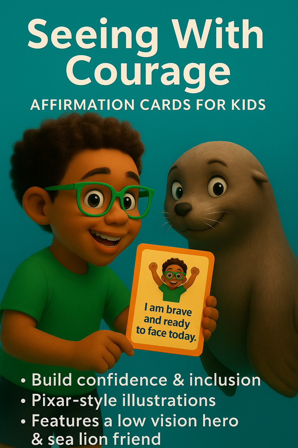 Affirmation Card Set- Seeing With Courage